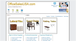 Desktop Screenshot of officesalesusa.com