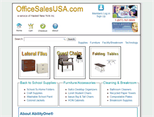 Tablet Screenshot of officesalesusa.com